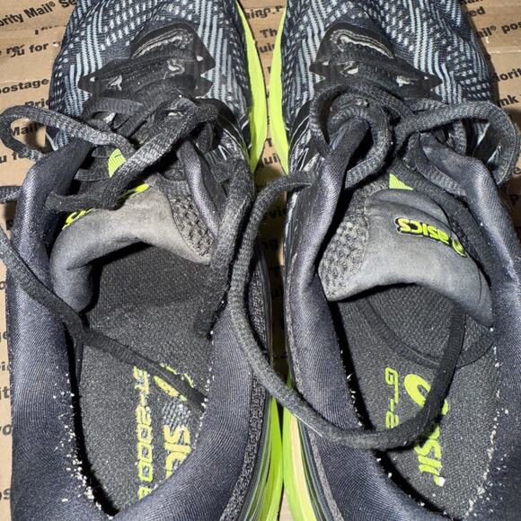 Asics GT 2000 Shoes Men 13 Lime Green Black Running Trail Low Top Dynamic Duomax main image 10
